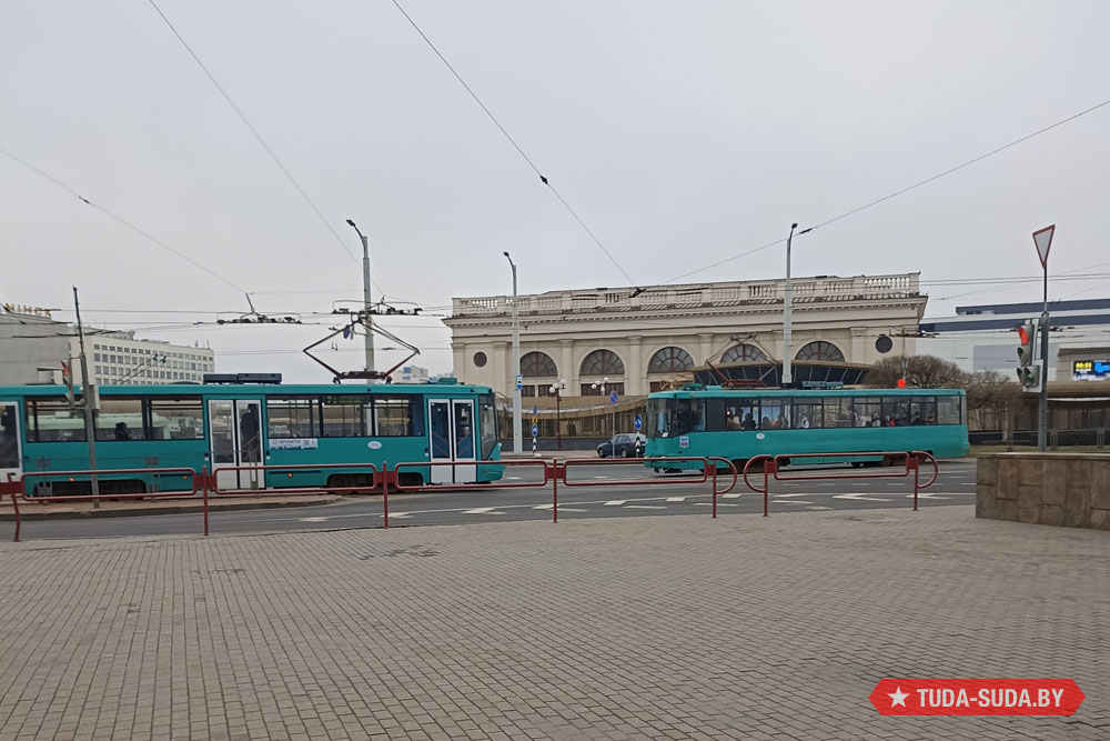 Трамваи в Минске