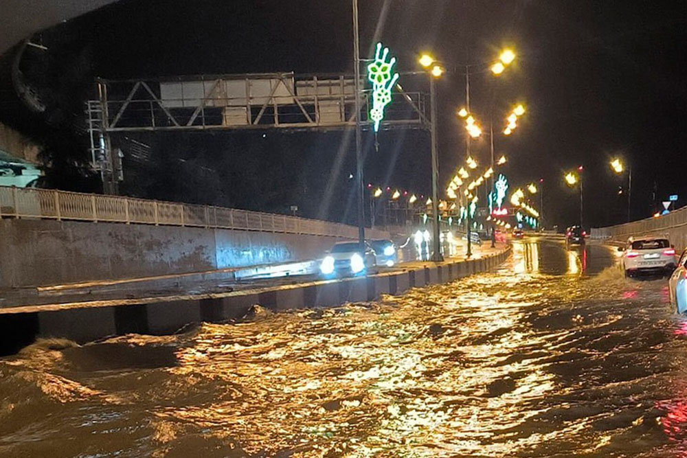 Ливень в Сочи