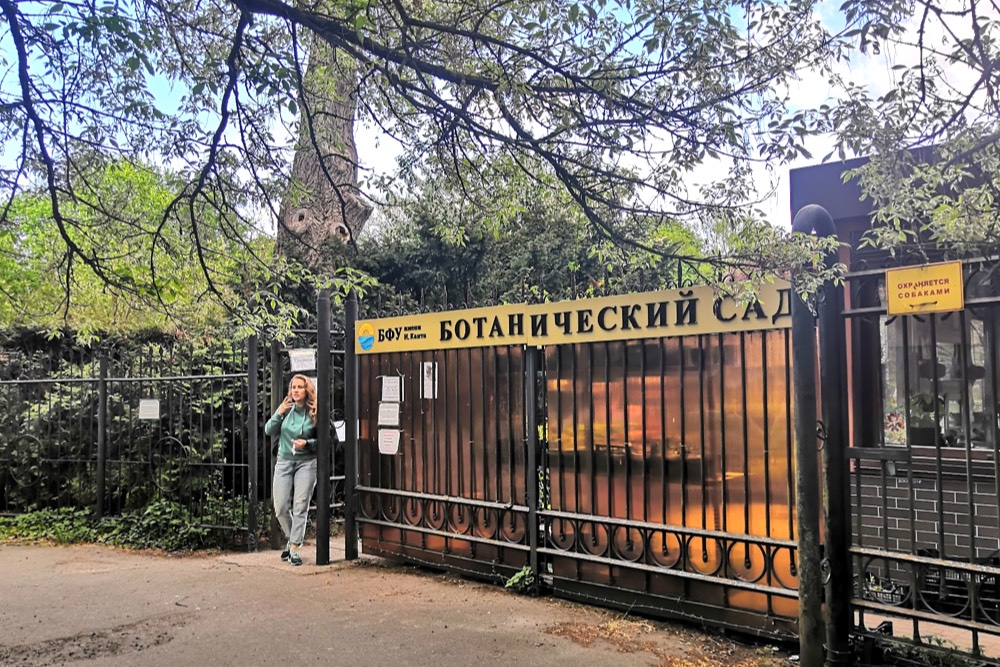 Ботанический сад имени Канта в Калининграде