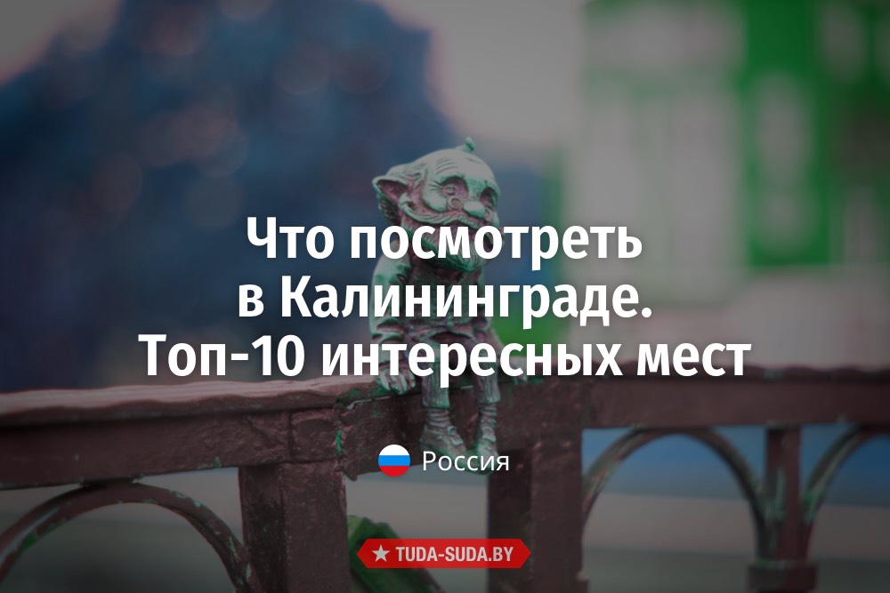 Топ-10 интересных мест Калининграда